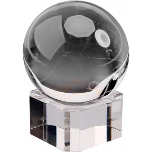 xiaoxin Base carrée en Boule de Cristal Acrylique Base de Boule de Cristal Acrylique Transparente Présentoir Base de Boule de Cristal pour Afficher des Boules de Cristal Lensball sphère Globe - BA5E6PJZG