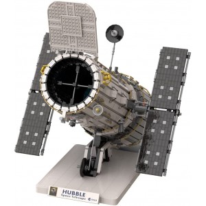 toyshop 1 25 Ensemble de Blocs de Construction du Télescope Spatial Hubble Modèle Aérospatial Télescope Optique Jouet Créatif Compatible avec Lego NASA 5027 Pièces - B9VW5CFGN