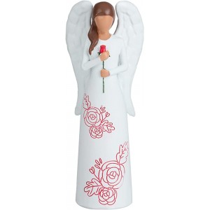 Statues d'ange et figurines d'anges chaleureuses Figurine de collection Figurine d'ange gardien sculptée à la main - BB438VHYT
