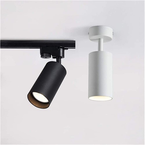 Lustre Downlight de Plafond monté sur la Surface LED avec Ampoule de 7W GU10 à LED remplaçable plafonnier de plafonnier de séjour en Salle de lumière à l'intérieur - BMWH5OJMD