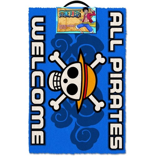 Pyramid International One Piece Paillasson All Pirates Welcome 24250128 Multicolore - BBVMBXZOJ